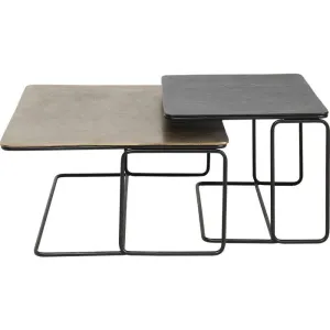 Diego Metal Coffee Table (2/Set)