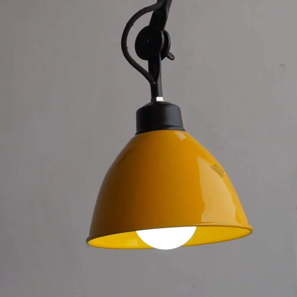 Fsw209 Yellow Swing-Arm Wall Mounted Light