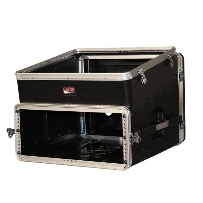 Gator GRC-10X4 Slant Top Console Rack Case - 10U Top 4U Bottom
