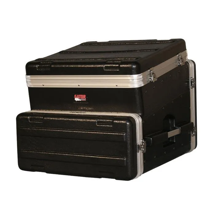 Gator GRC-10X4 Slant Top Console Rack Case - 10U Top 4U Bottom