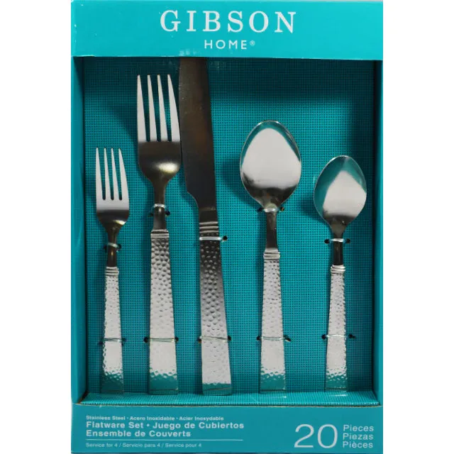 Gibson Prato Flatware Sets