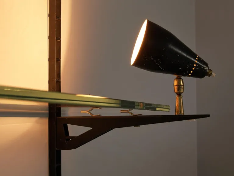 Gino Sarfatti for Arteluce Illuminated Wall-Mounted Display Console