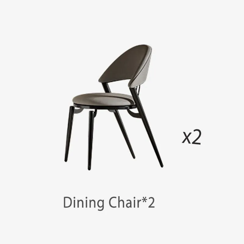 Green Glossy Kitchen Table Carbon Steel Frame
