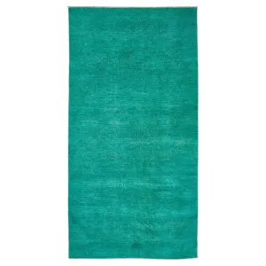 Green Samsara Wool Rug - 4'8" x 8'1"