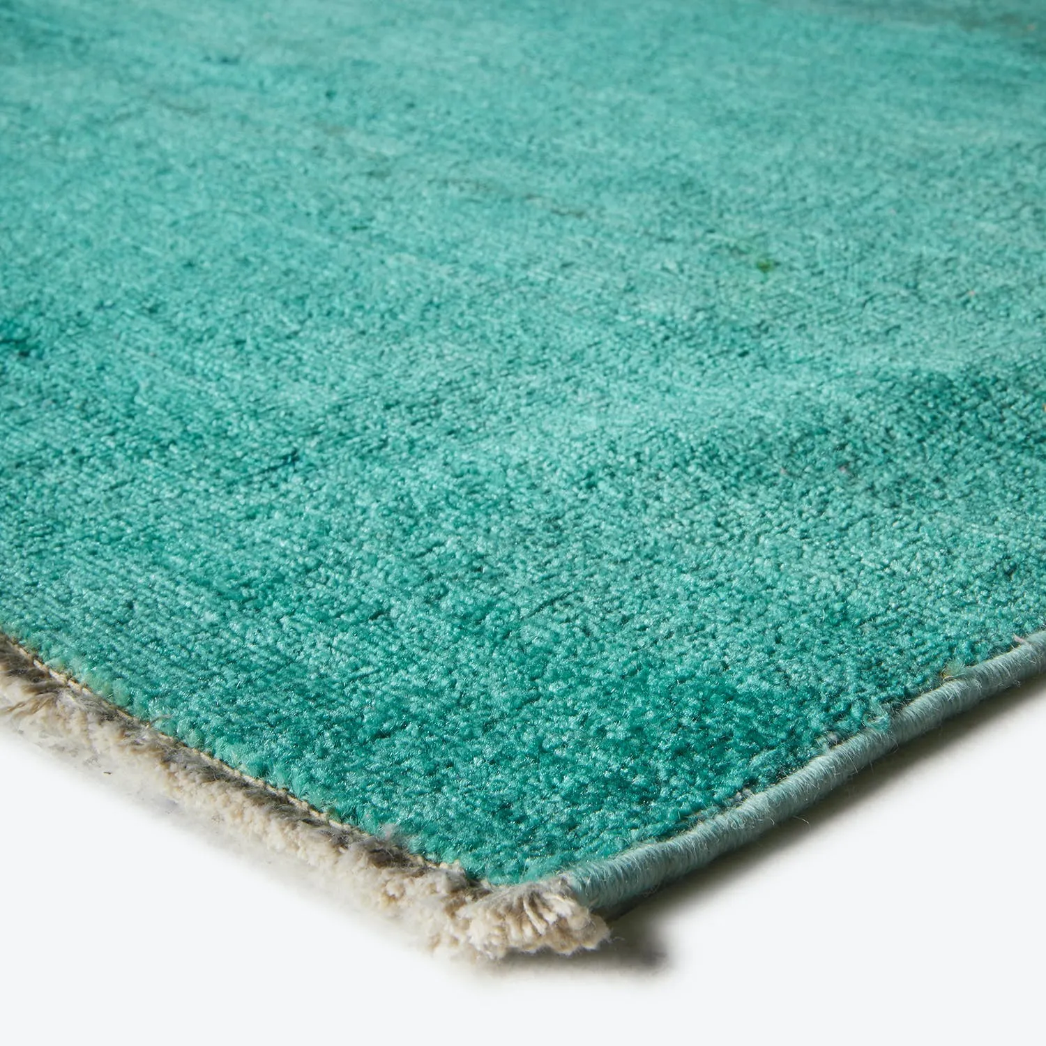 Green Samsara Wool Rug - 4'8" x 8'1"
