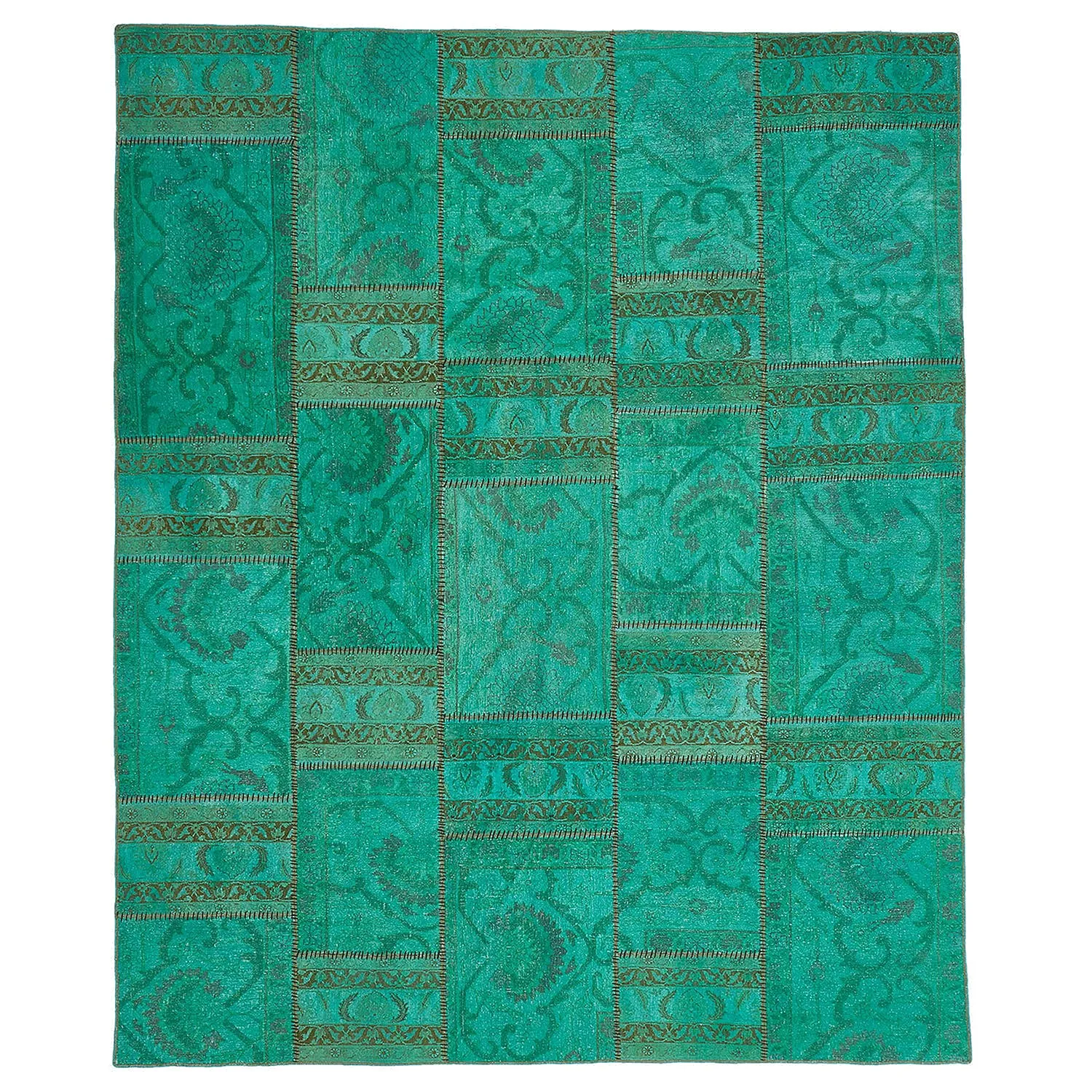 Green Samsara Wool Rug - 8'1" x 10'