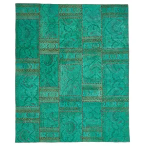 Green Samsara Wool Rug - 8'1" x 10'
