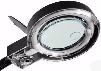Hands Free Lighted Magnifier Desk Top Lamp