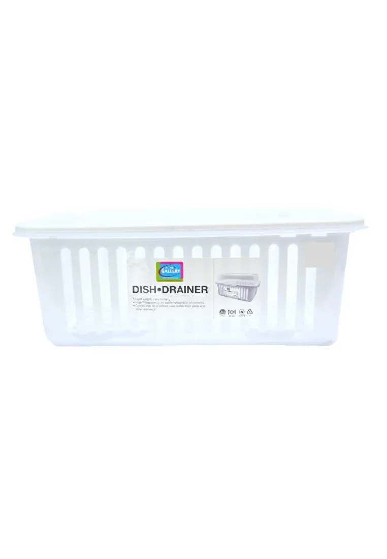 Home Gallery Dish Drainer with Cover