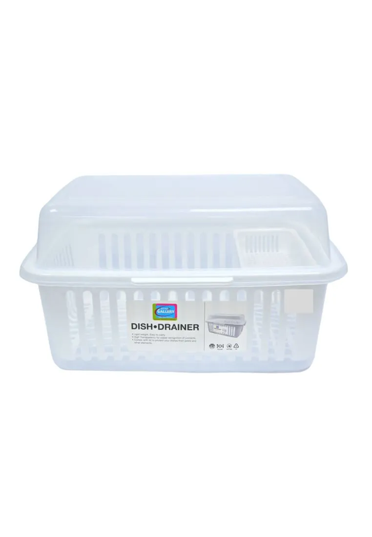 Home Gallery Dish Drainer with Cover