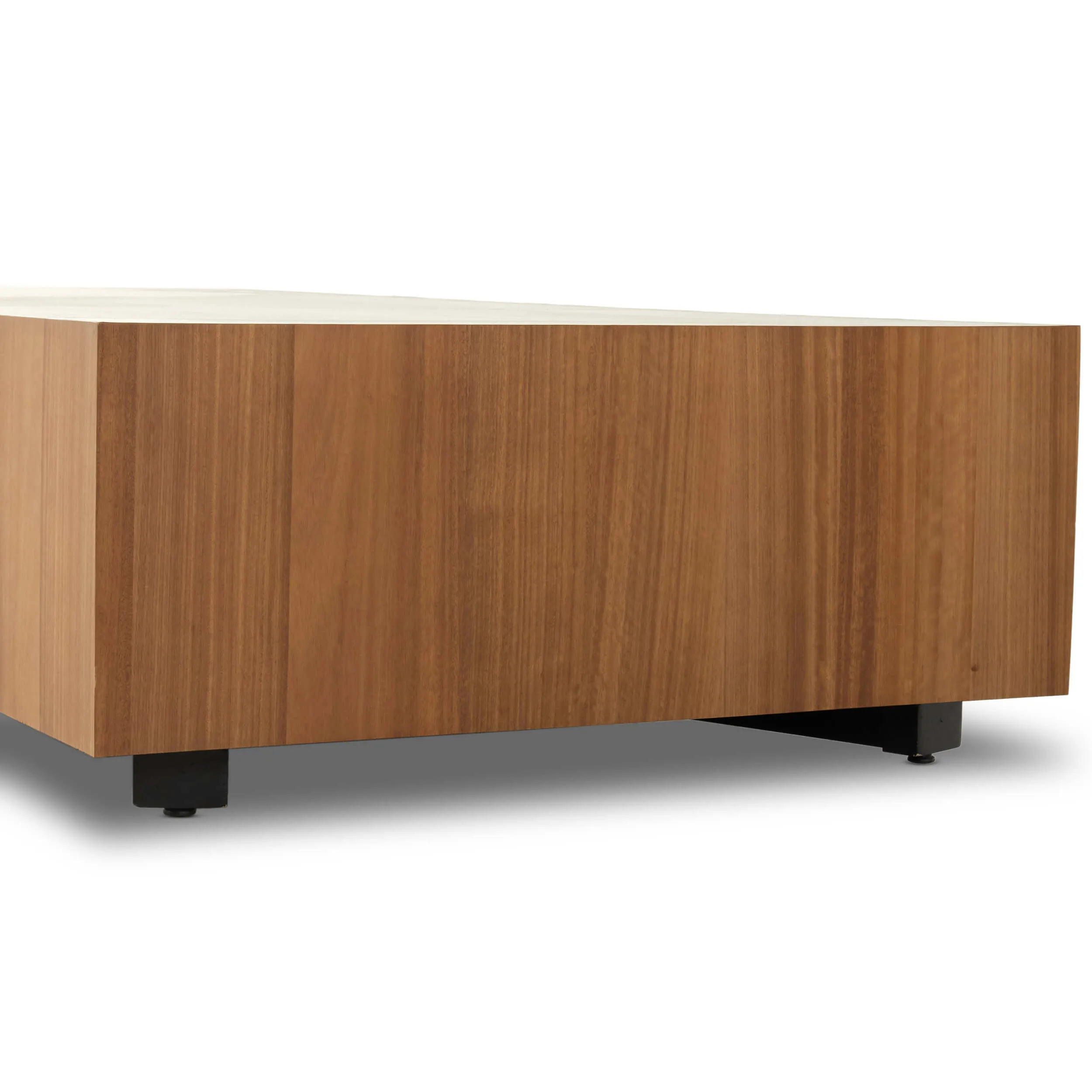 Hudson Large Rectangular Coffee Table, Natural
