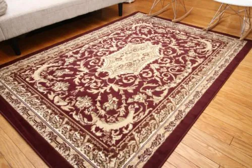 Isfahan Medallion Area Rugs