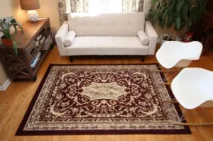 Isfahan Medallion Area Rugs