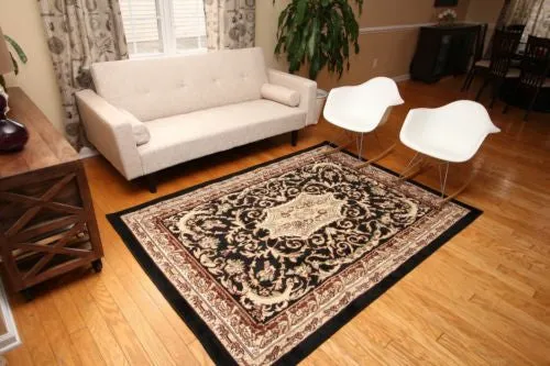 Isfahan Medallion Area Rugs