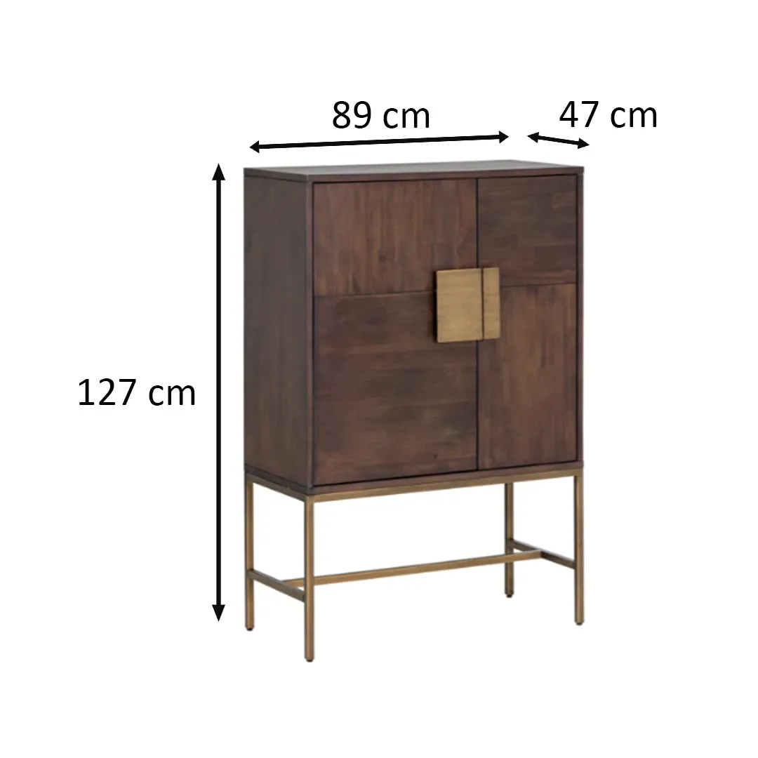Jade Wine Cabinet by Sunpan