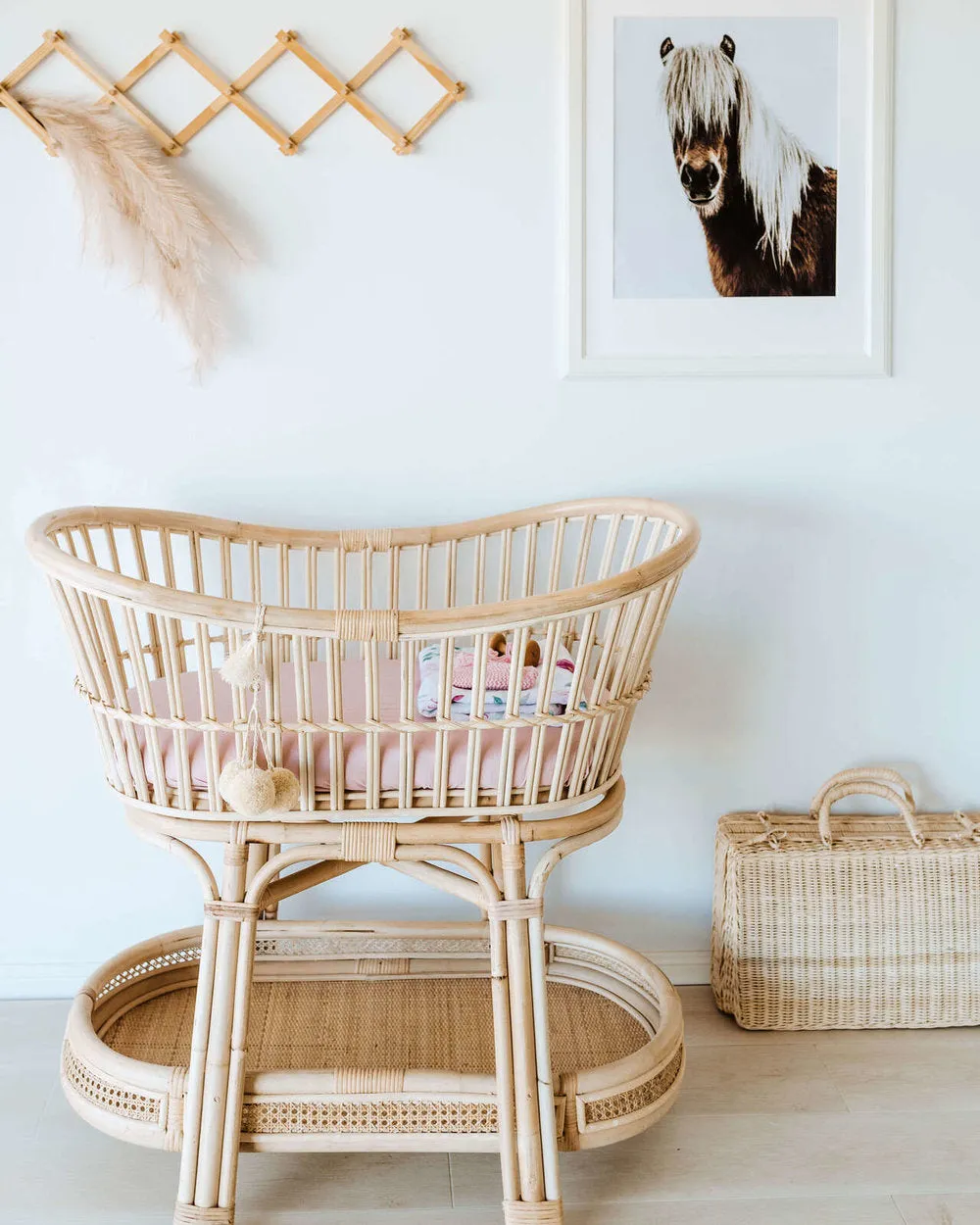 Jersey Nursery Linen - Lullaby Pink