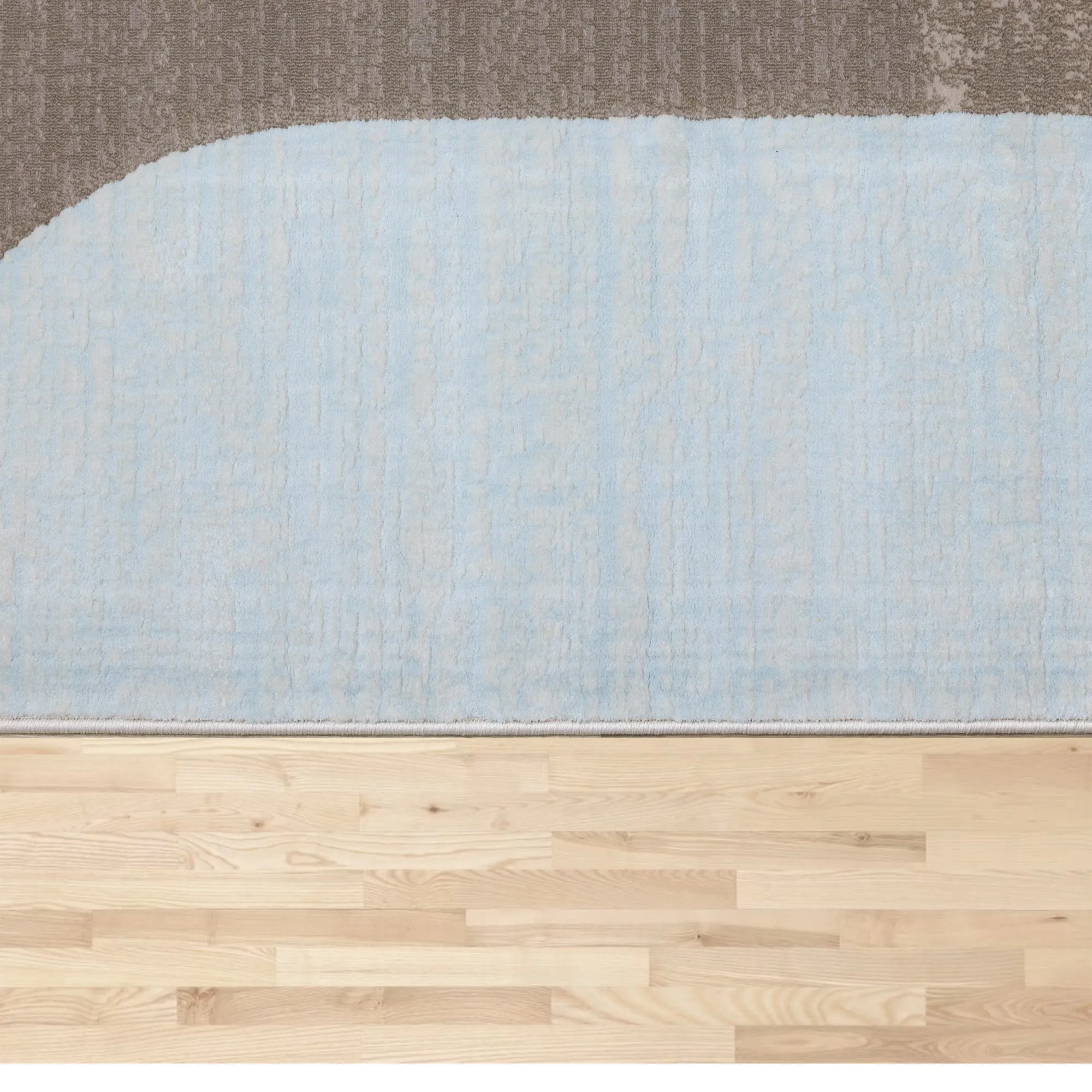 KALI Blue Brown, Abstract Rug