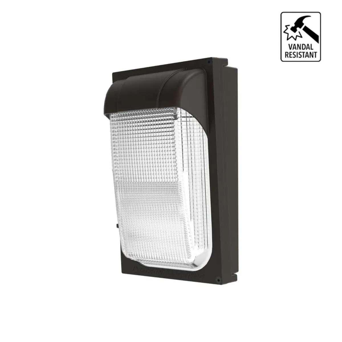 LED Mini Wall Pack, 22 Watts Adjustable, 2550 Lumens, 5000K, 120-277V