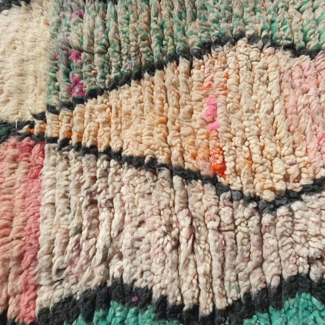 Luza Runner | Moroccan Hallway Runner Berber Boujad | 2'20x9'32 ft | 67x284 cm