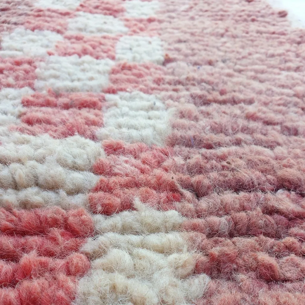 MARET Runner | 11'3x2'3 Ft | 3,45x0,71 m | Moroccan Colorful Rug | 100% wool handmade