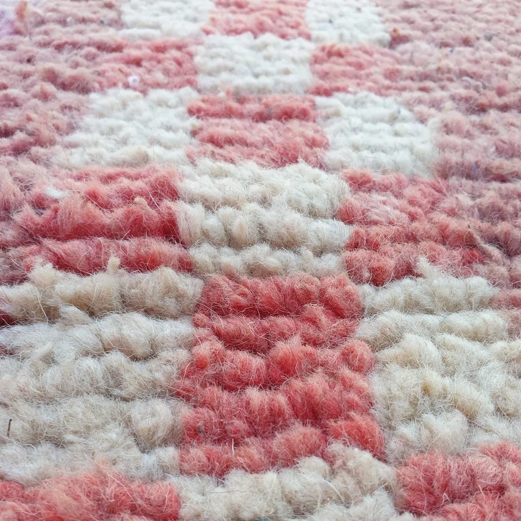 MARET Runner | 11'3x2'3 Ft | 3,45x0,71 m | Moroccan Colorful Rug | 100% wool handmade