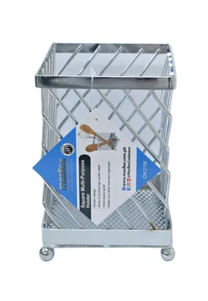 Masflex Square Multi-purpose Chrome Plated Holder