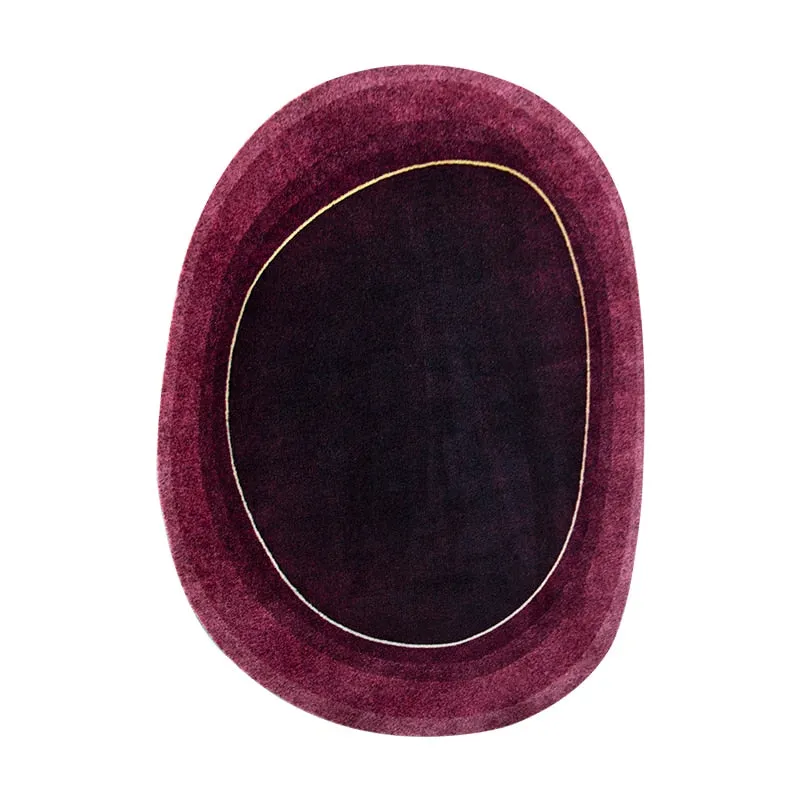 Minimalist Solid Line Home Decor Carpet