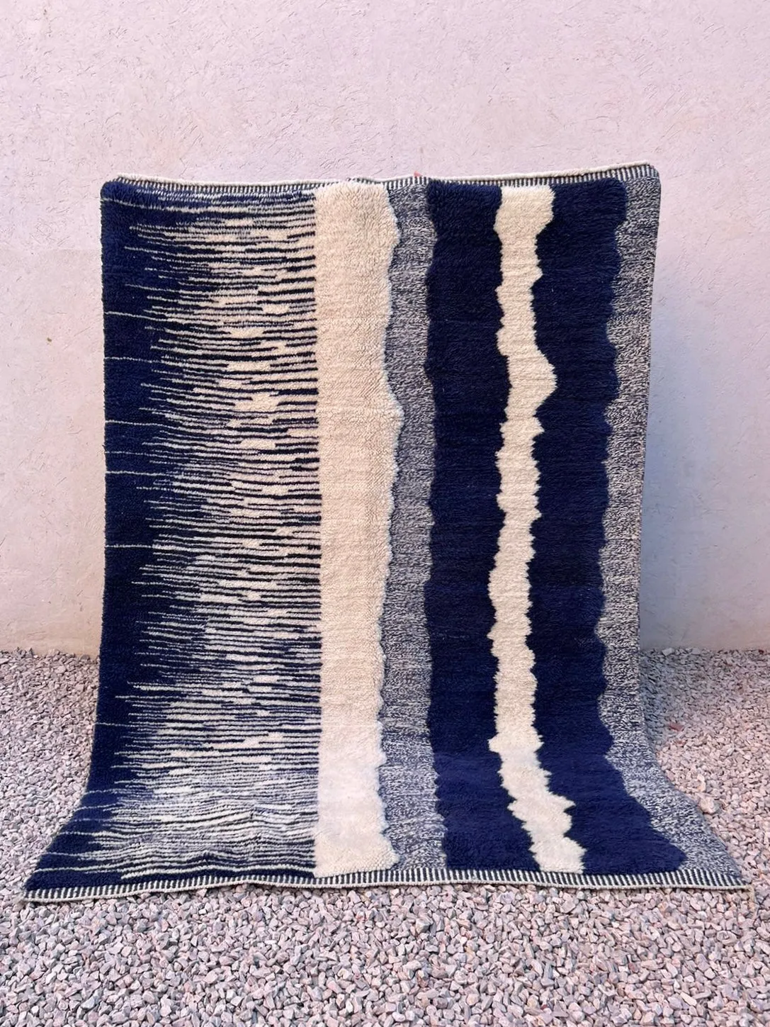 Mrirt Beni Ourain Rug “DENDRA” 8’ 7” x 6’