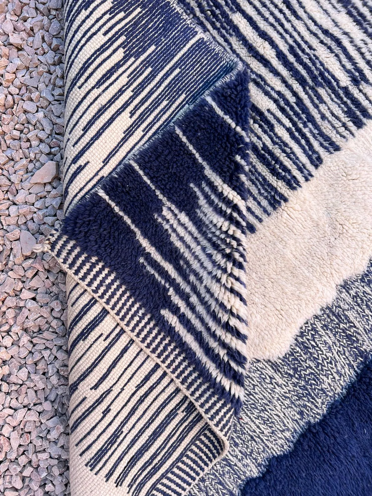Mrirt Beni Ourain Rug “DENDRA” 8’ 7” x 6’
