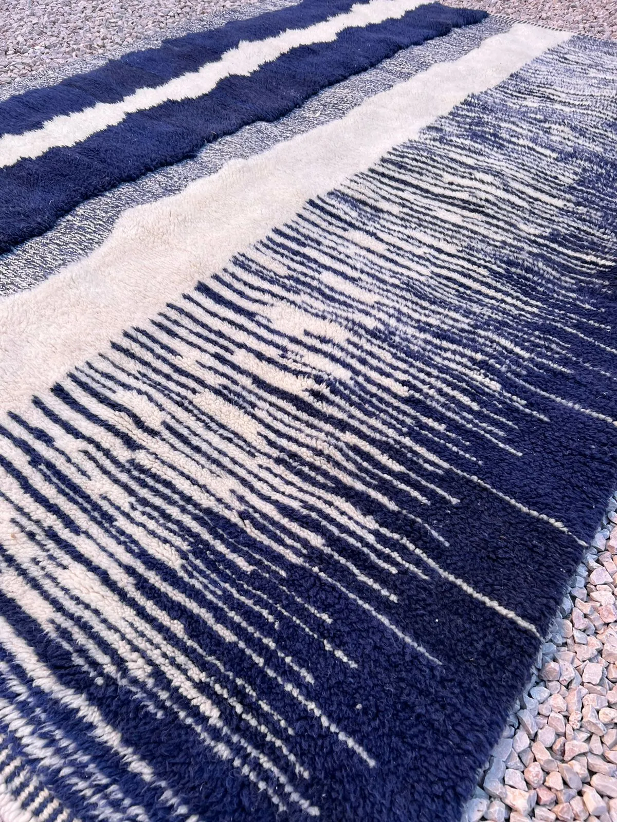 Mrirt Beni Ourain Rug “DENDRA” 8’ 7” x 6’