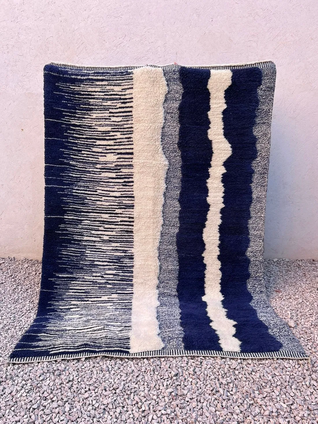 Mrirt Beni Ourain Rug “DENDRA” 8’ 7” x 6’