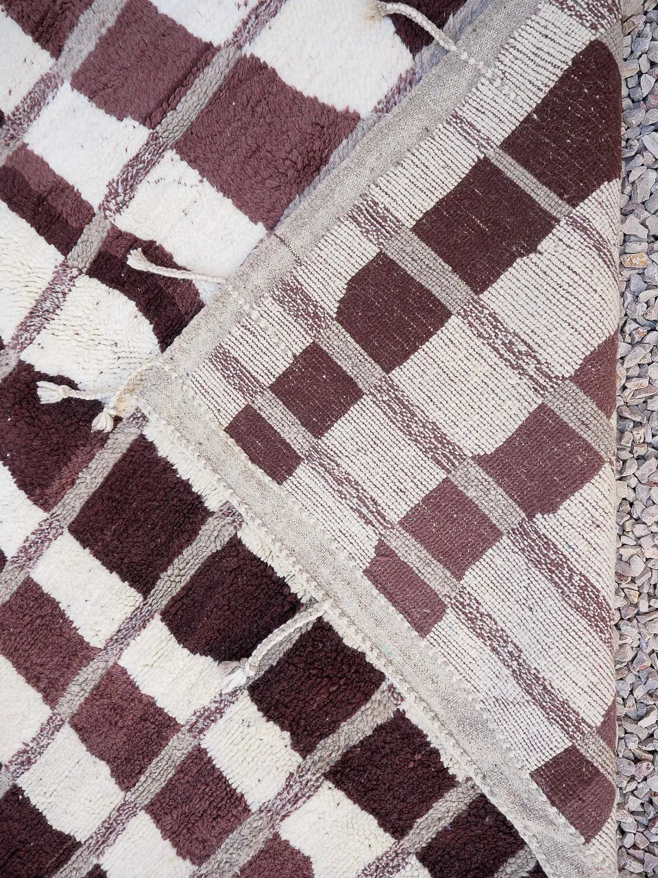 MRIRT BENI OURAIN RUG “FENDE” 8’ 8” x 5’ 9”