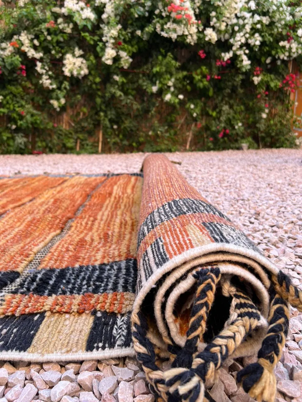 Mrirt Beni Ourain Rug “MASSA” 9’ 1” x 6’