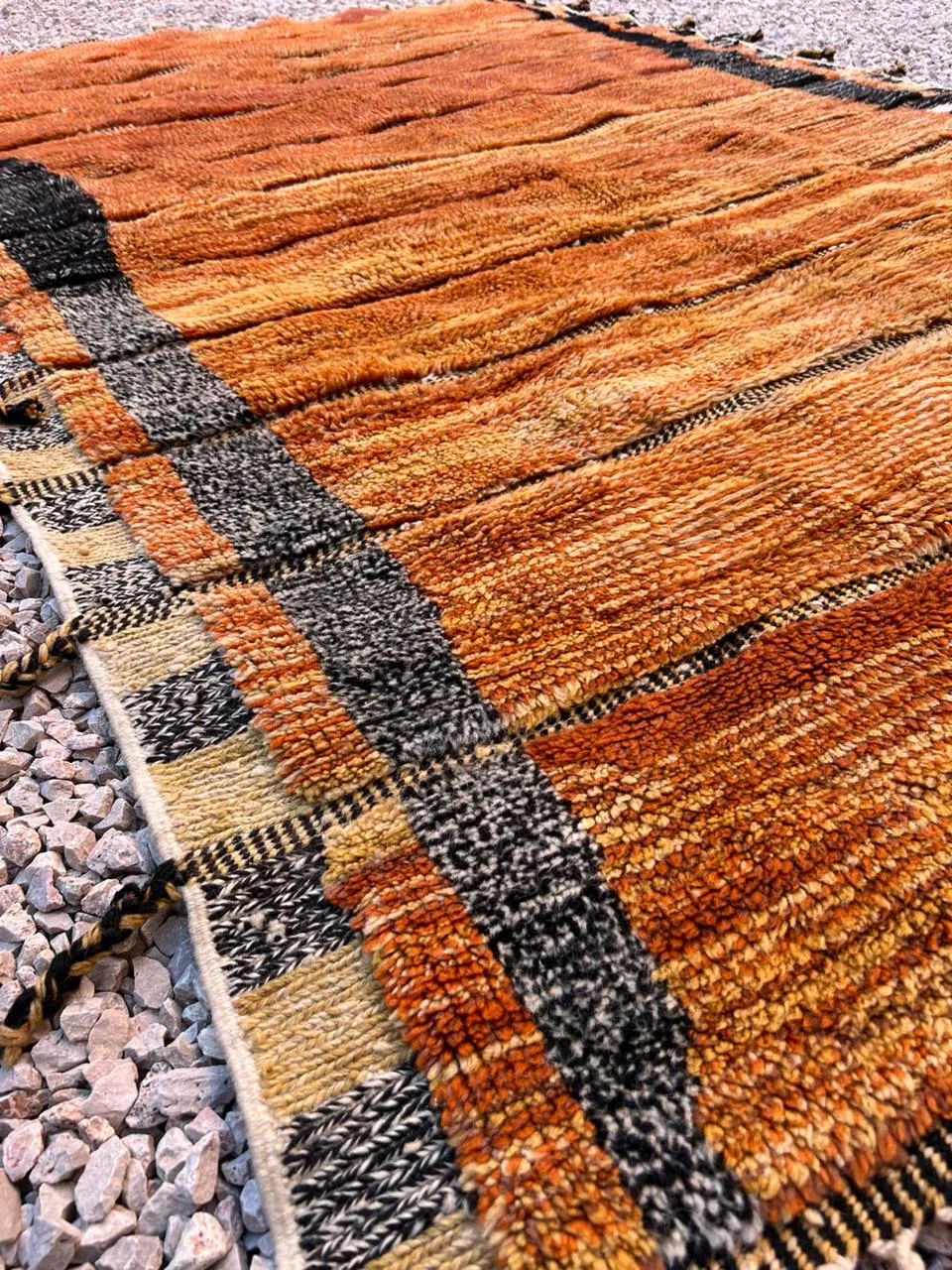 Mrirt Beni Ourain Rug “MASSA” 9’ 1” x 6’
