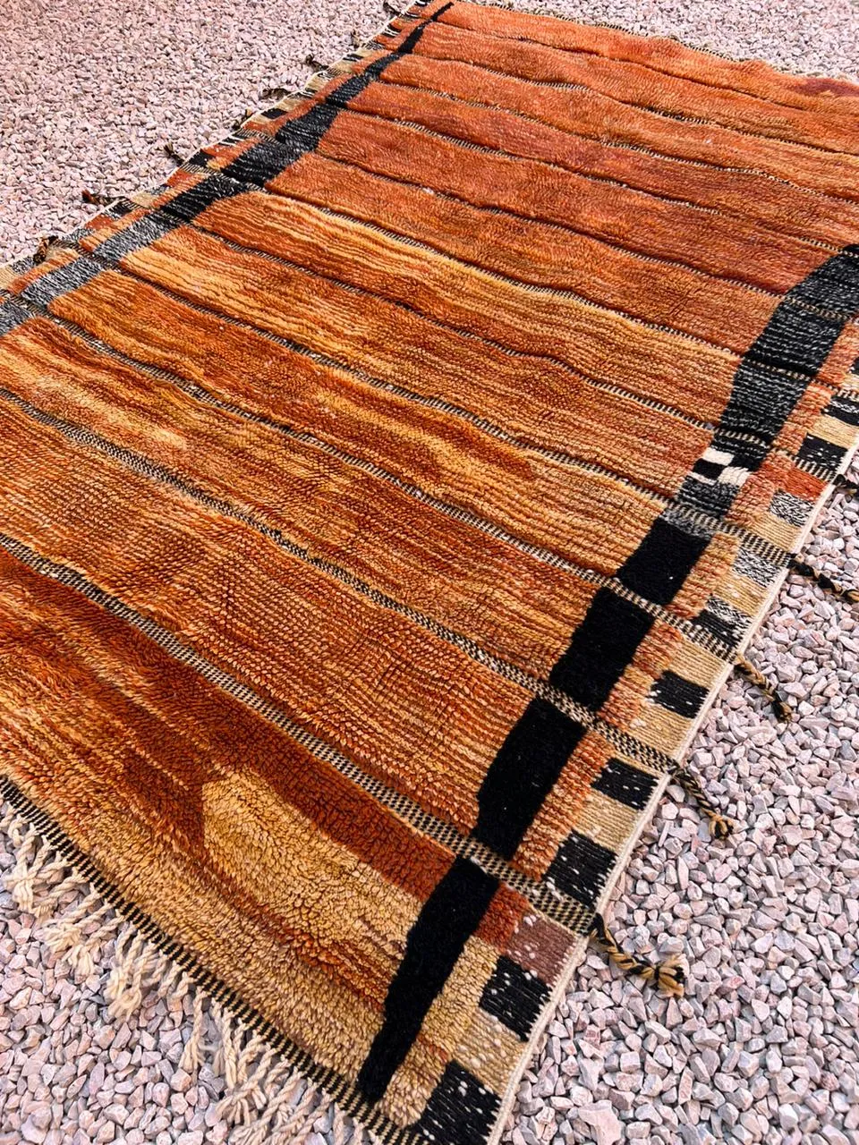 Mrirt Beni Ourain Rug “MASSA” 9’ 1” x 6’