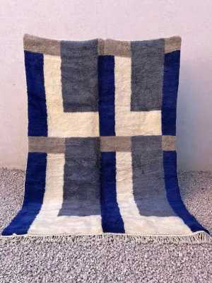 Mrirt Beni Ourain Rug “VOLA” 8’ 8” x 6’ 2”
