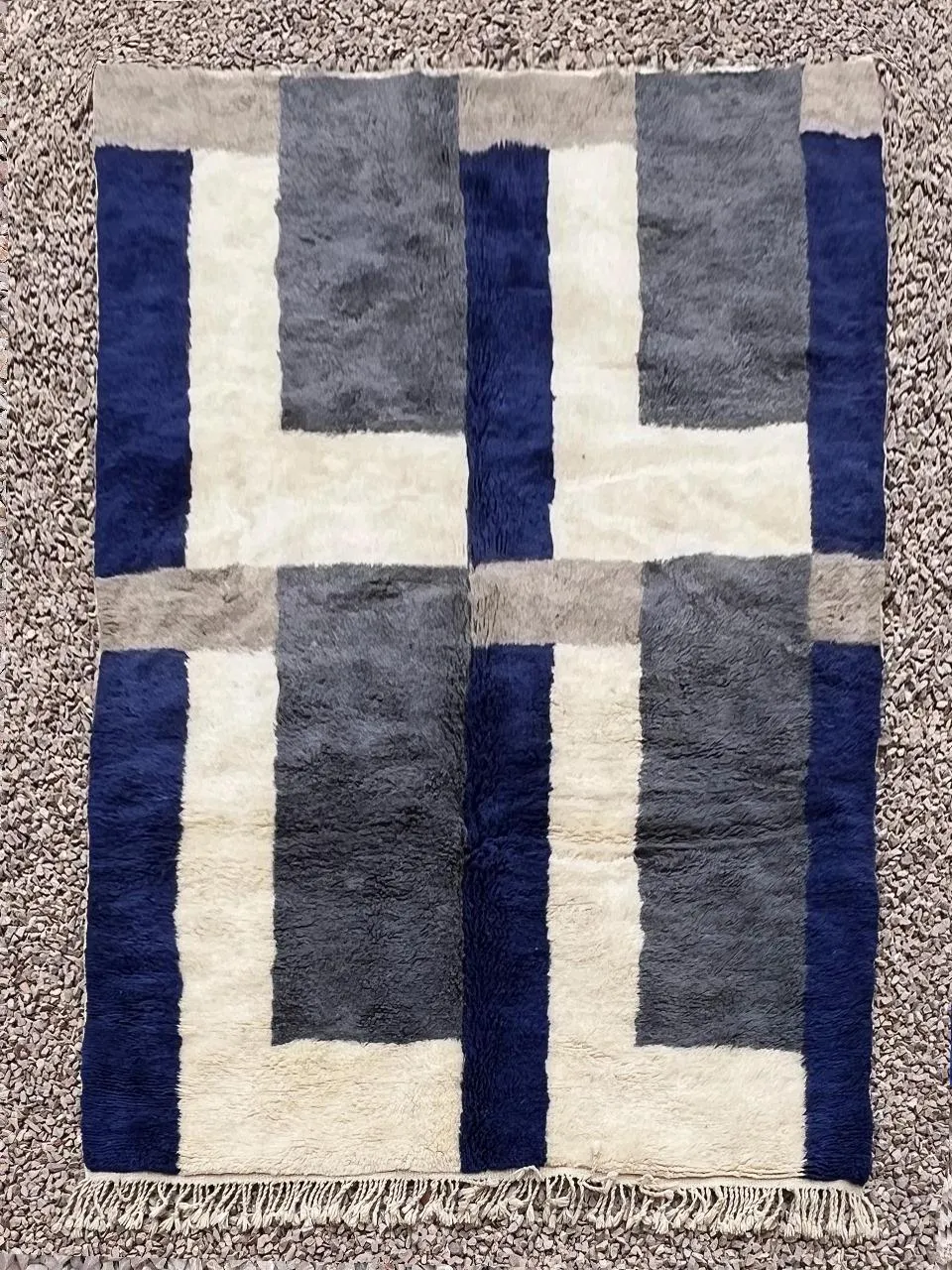 Mrirt Beni Ourain Rug “VOLA” 8’ 8” x 6’ 2”