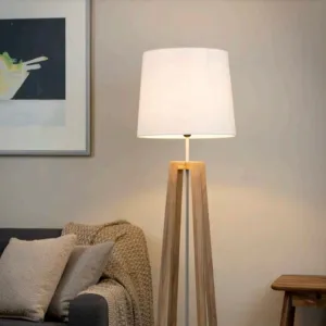 NATURAL LAMP SHADE | MEDIUM | CHALK WHITE