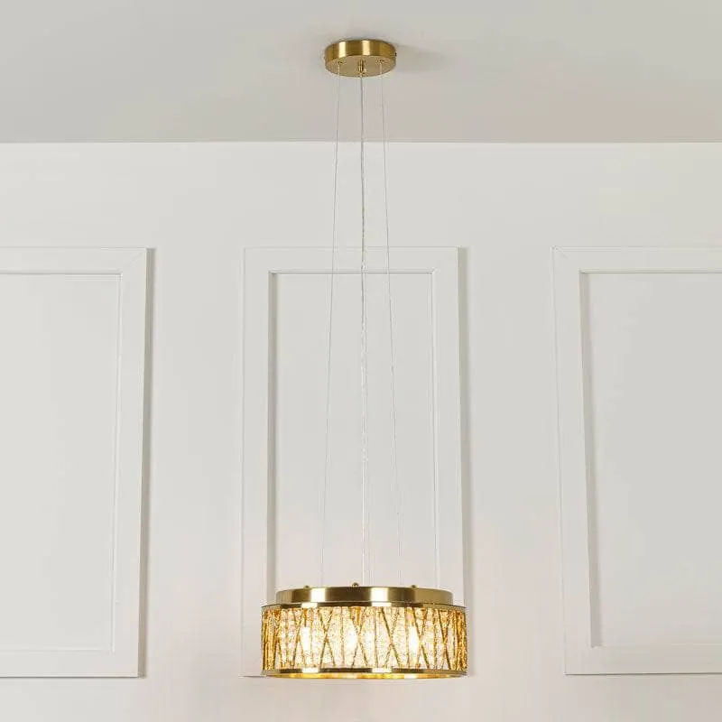 Nevada 6 Light Medium Pendant Light - Gold