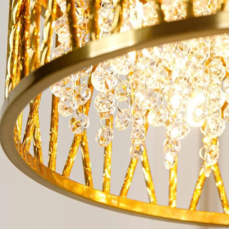 Nevada 6 Light Medium Pendant Light - Gold