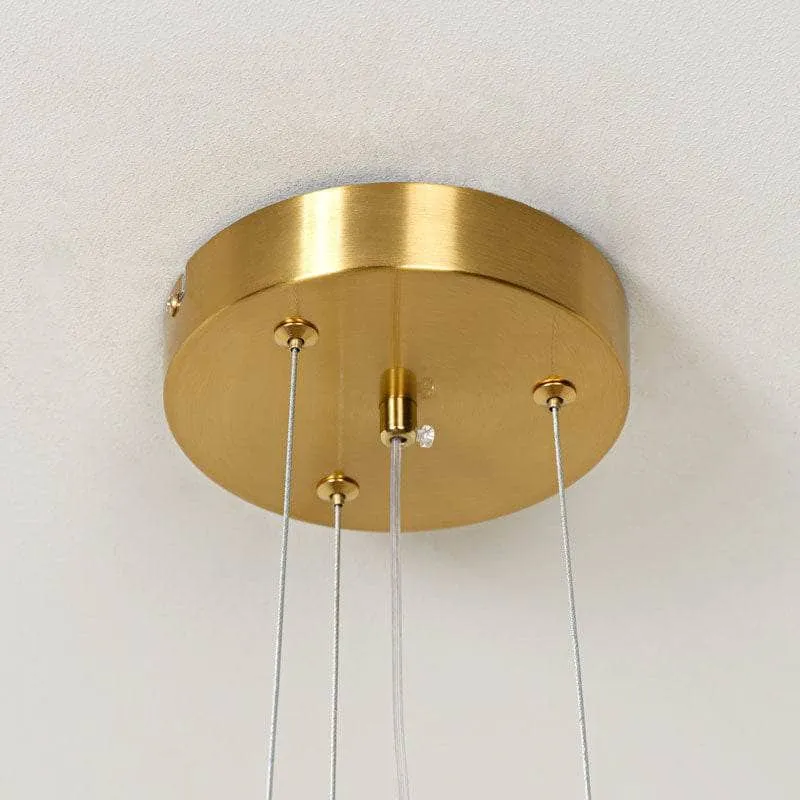 Nevada 6 Light Medium Pendant Light - Gold