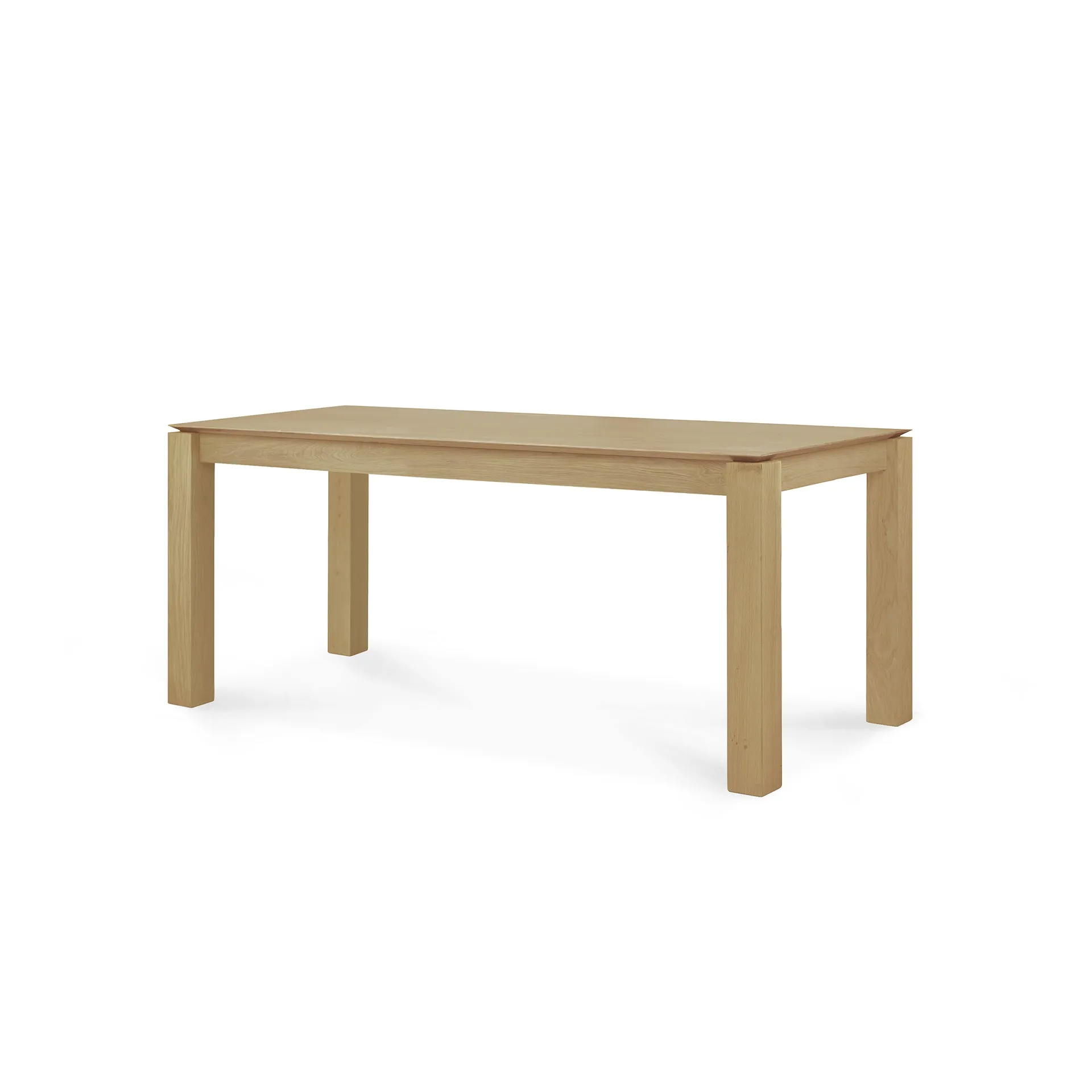 Oak Slice Dining Table