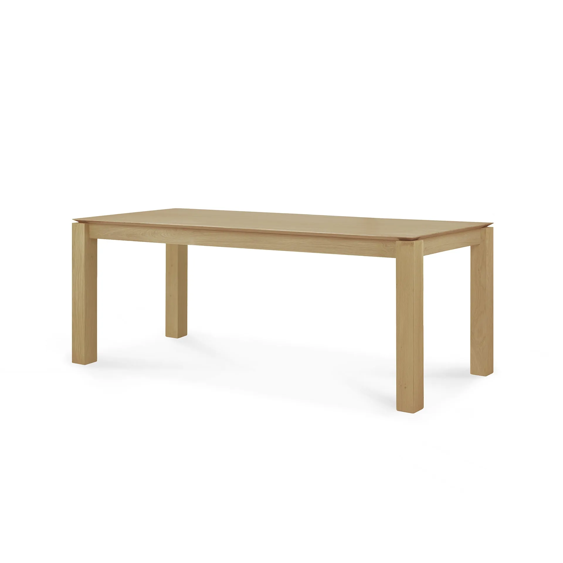 Oak Slice Dining Table