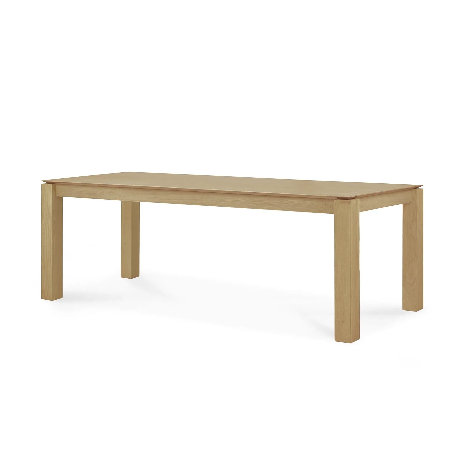 Oak Slice Dining Table