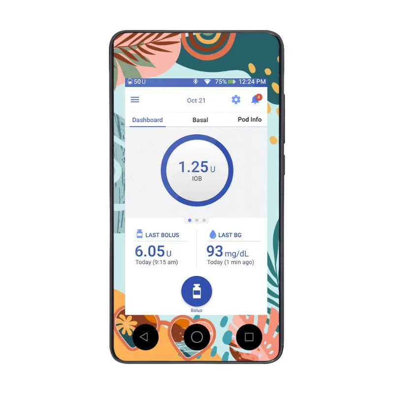 Omnipod DASH Cover (Summer Holiday)