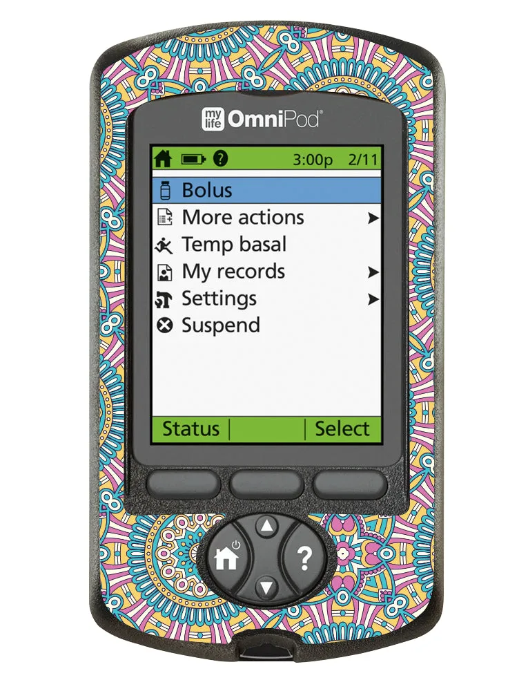 Omnipod PDM Cover (Boho)