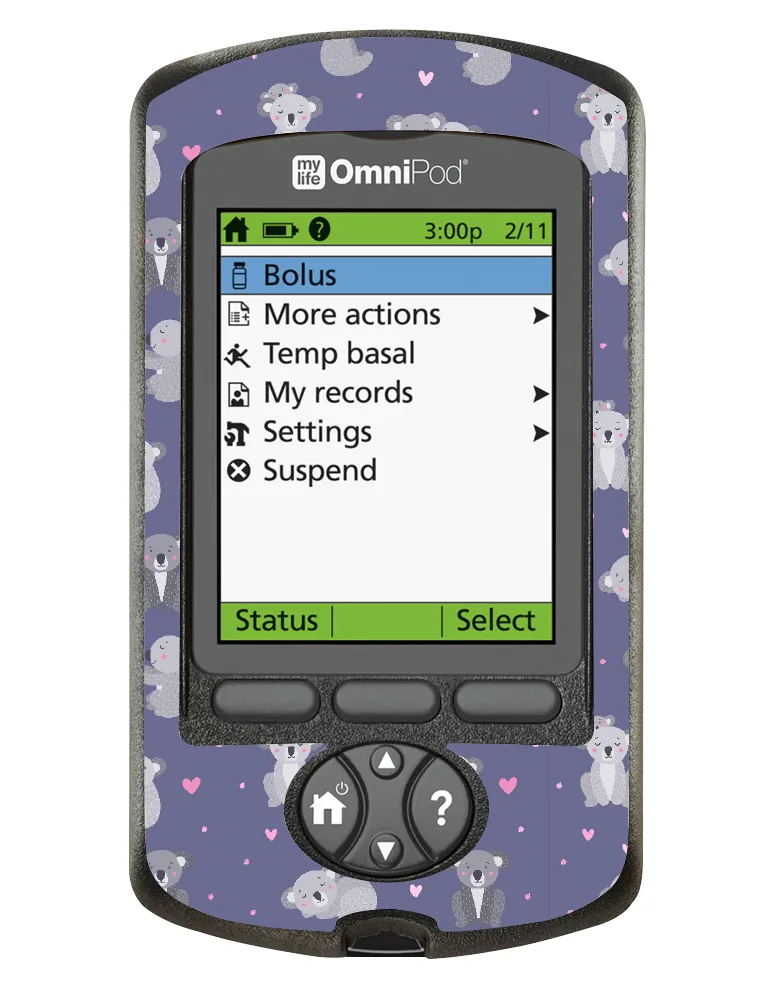 Omnipod PDM Cover (Koala Club)