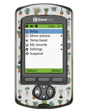 Omnipod PDM Cover (Super Succulents)