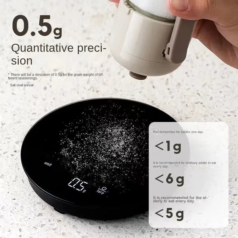 Quantitative 0.5g Salt Shaker Seasoning Bottle