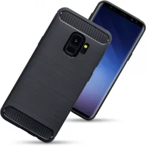 Samsung Galaxy A52 5G / A52S Carbon Fibre Gel Cover - Black